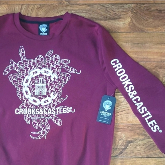 Crooks & Castles Other - Crooks & Castles Mens 2XL crew neck sweatshirt